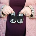 Joe and Jaclyn's winter pregnancy session in St Paul