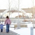 Joe and Jaclyn's winter pregnancy session in St Paul