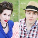 Shannon and Stuart's Mad Men inspired pregnancy session